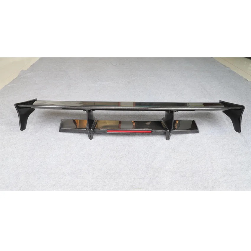 Top Secret Style Carbon Fiber Rear Spoiler Wing For  GTR R35 Body Kit 2008-2019